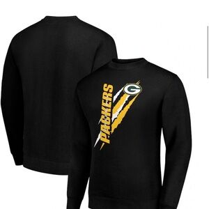 Mens Starters Green Bay Packers Men's Fleece Sweatshirt Sz L NWT